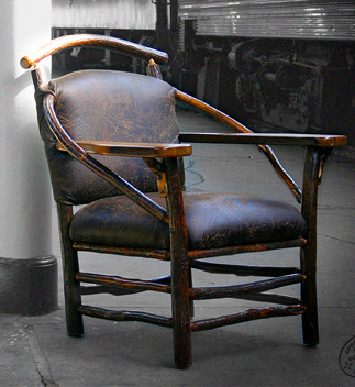 Hickory Lounge Chair